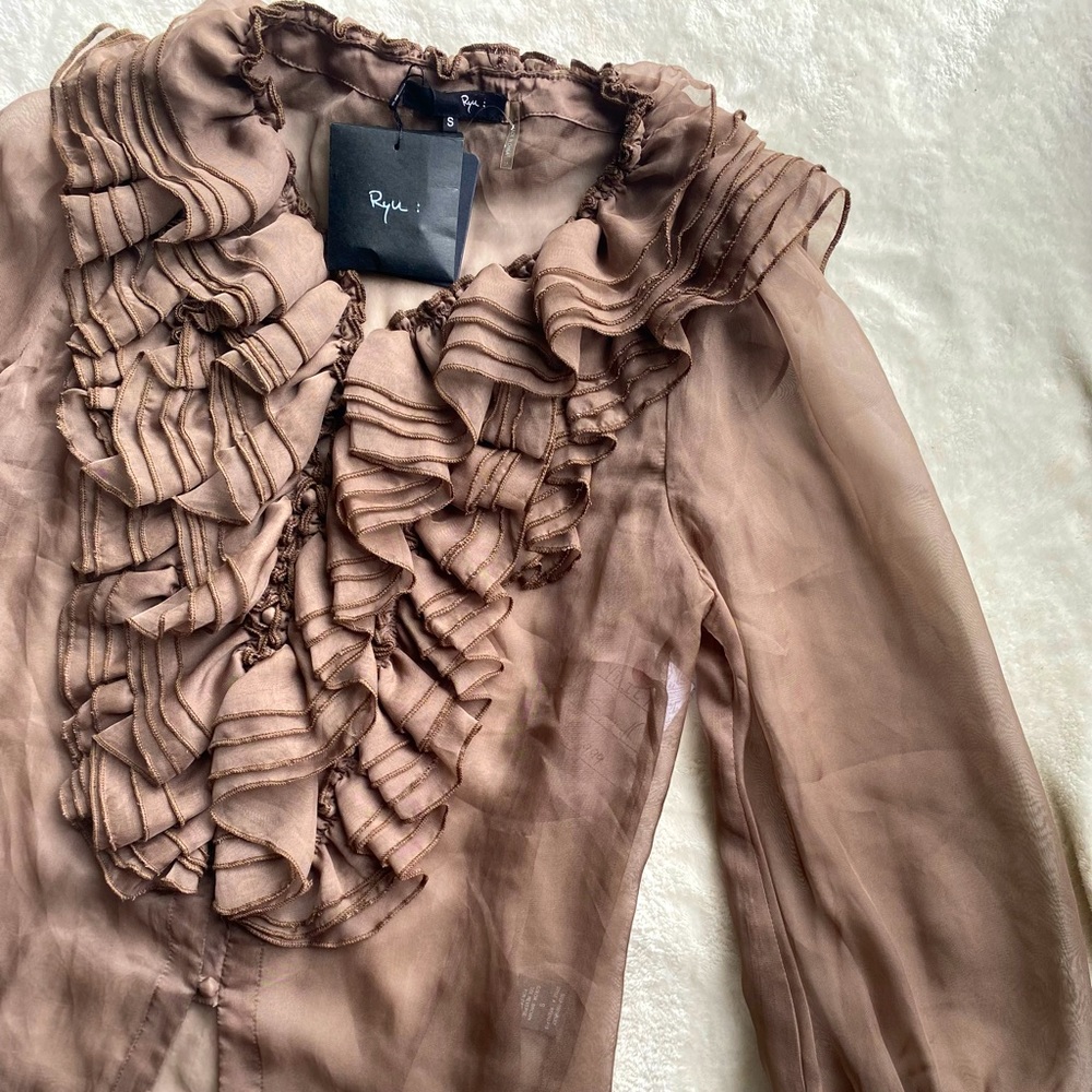 NWT Ryu Blouse - Picture 1 of 9